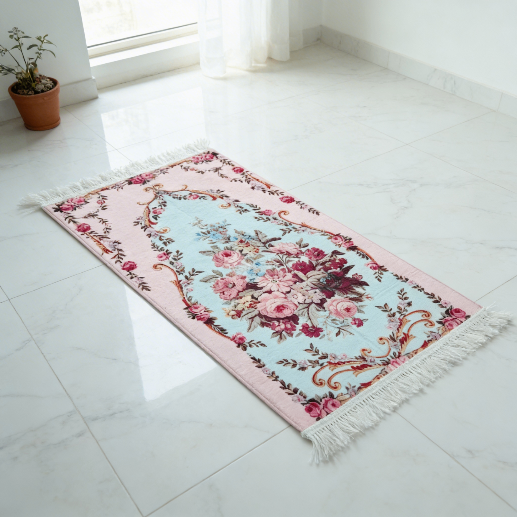 Tapis de prière rembourré Rosy Rehma