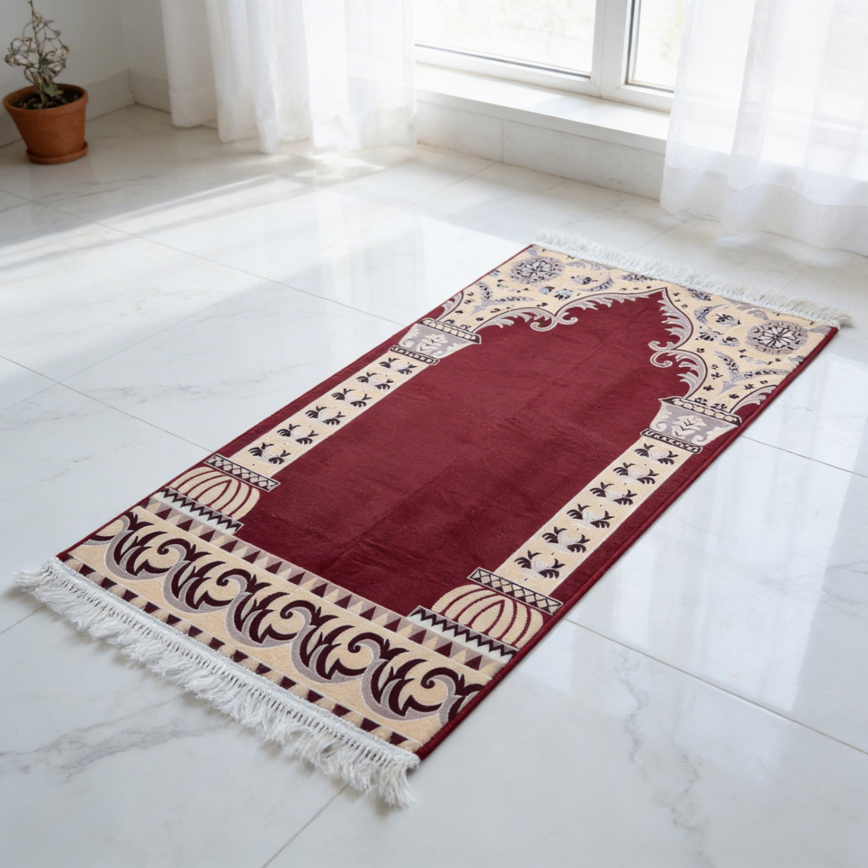 Al-Aqsa Mosque Padded Prayer Mat