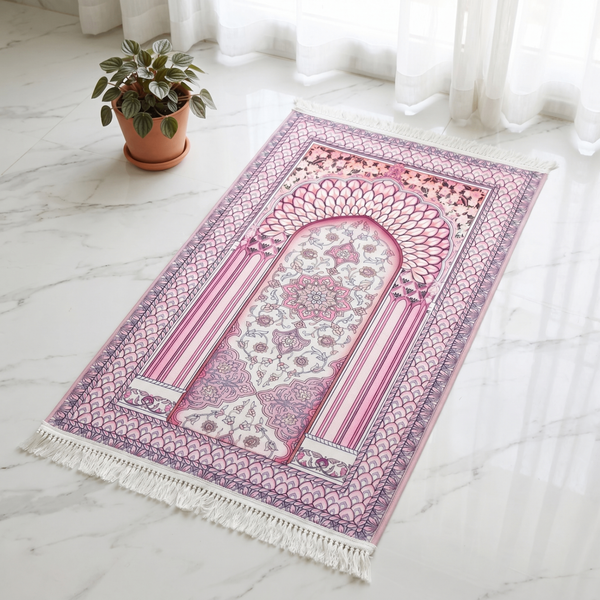 Rose Petal Padded Prayer Mat