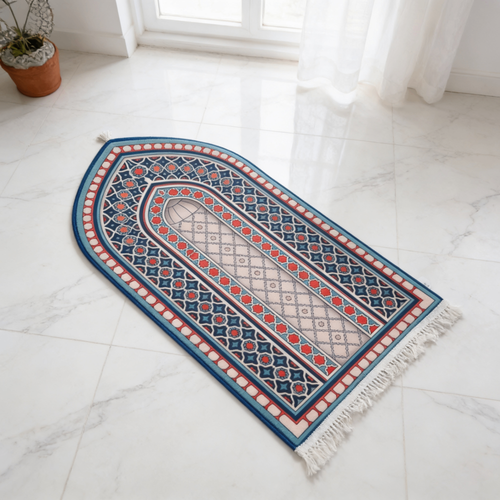 Tapis de prière rembourré Itmi'nan