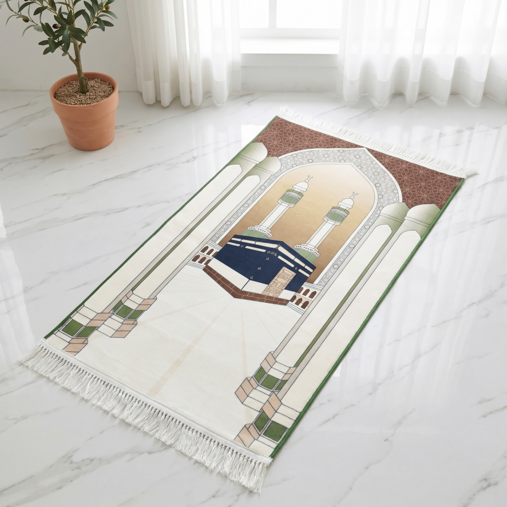 Tapis de prière rembourré Itmi'nan