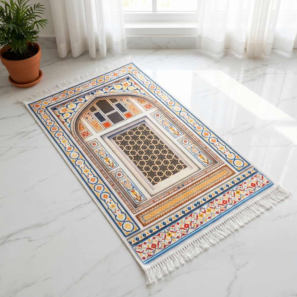 Tapis de prière rembourré Itmi'nan