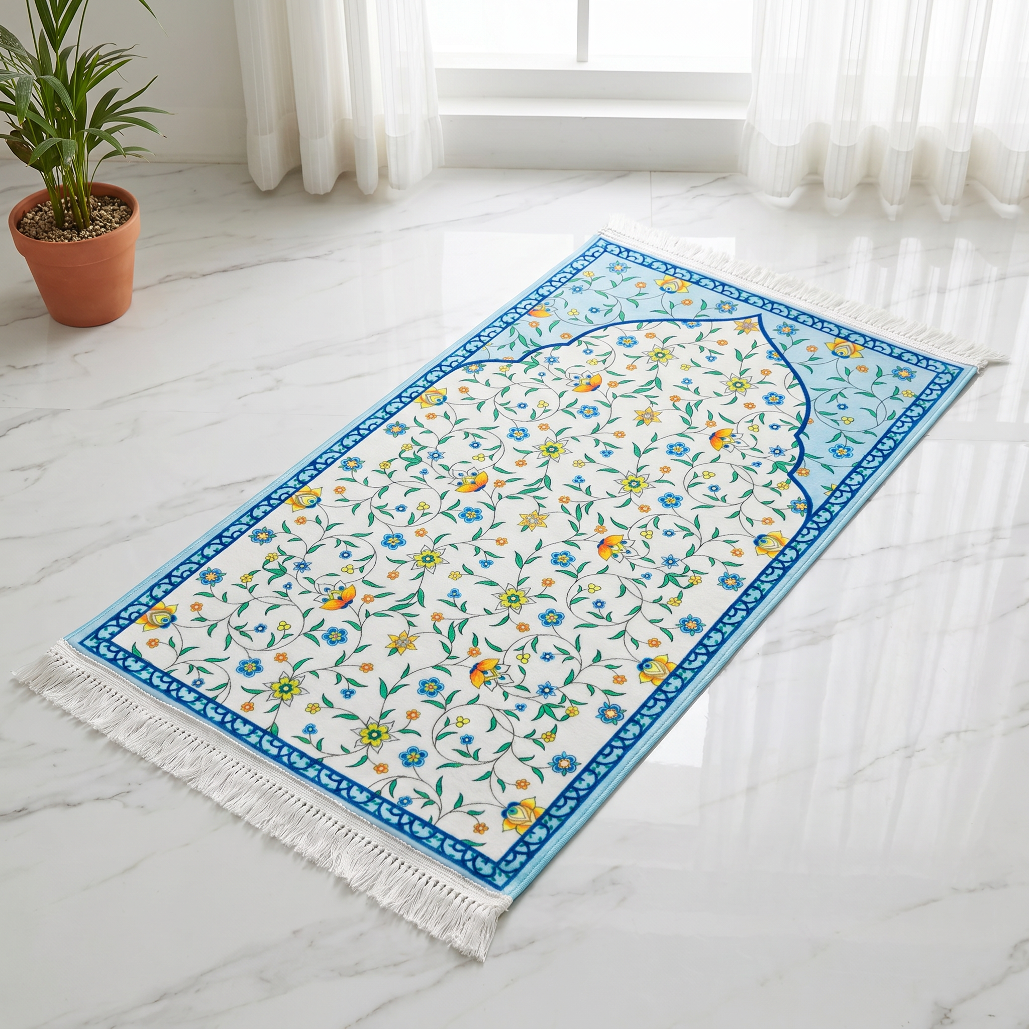 Spring Meadow Padded Prayer Mat