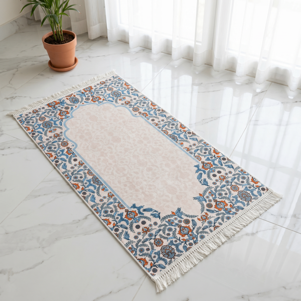 Blush Garden Padded Prayer Mat