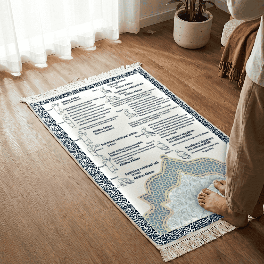Tapis de prière phonétique – Version française