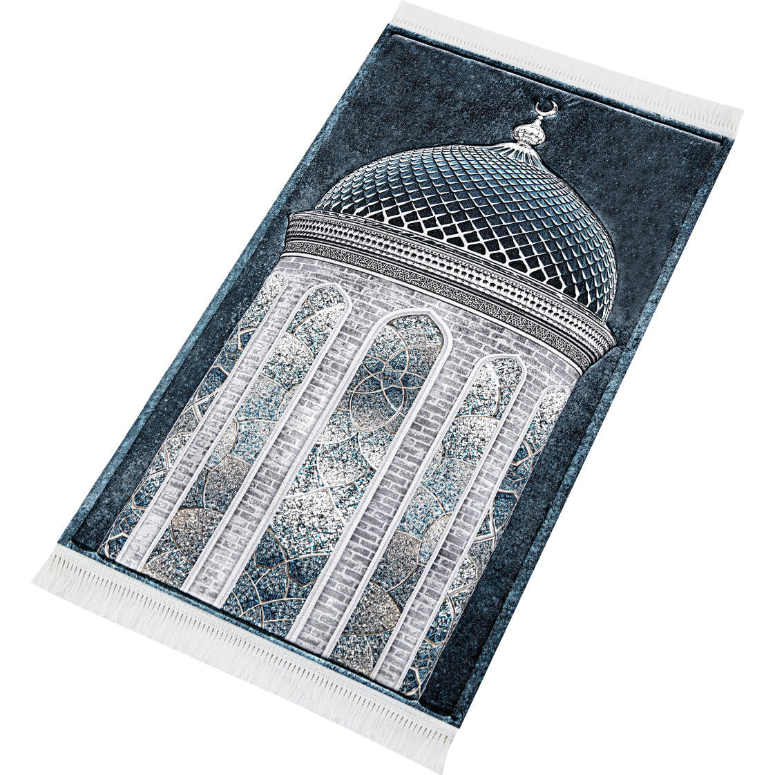 Crystal Dome Prayer Mat - Sajjadah