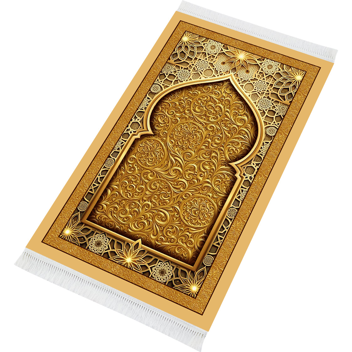 Noor-e-Zar Padded Prayer Mat