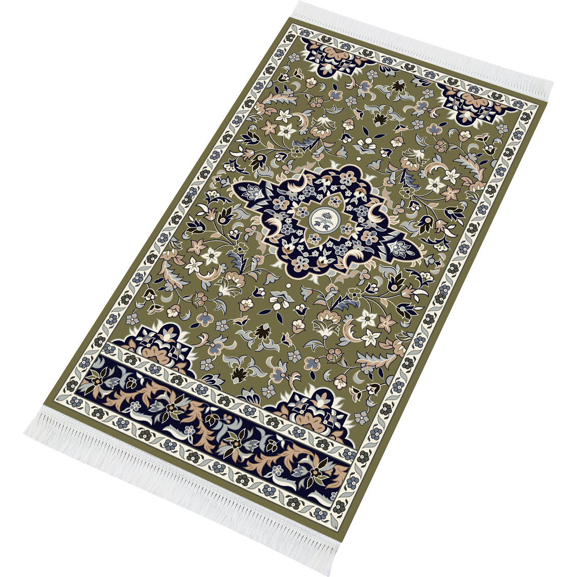 Masjid-e-Nabawi Mosque Padded Prayer Mat