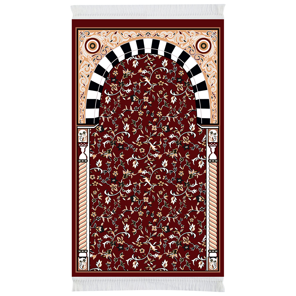 Mehrab-e-Qalb Padded Prayer Mat