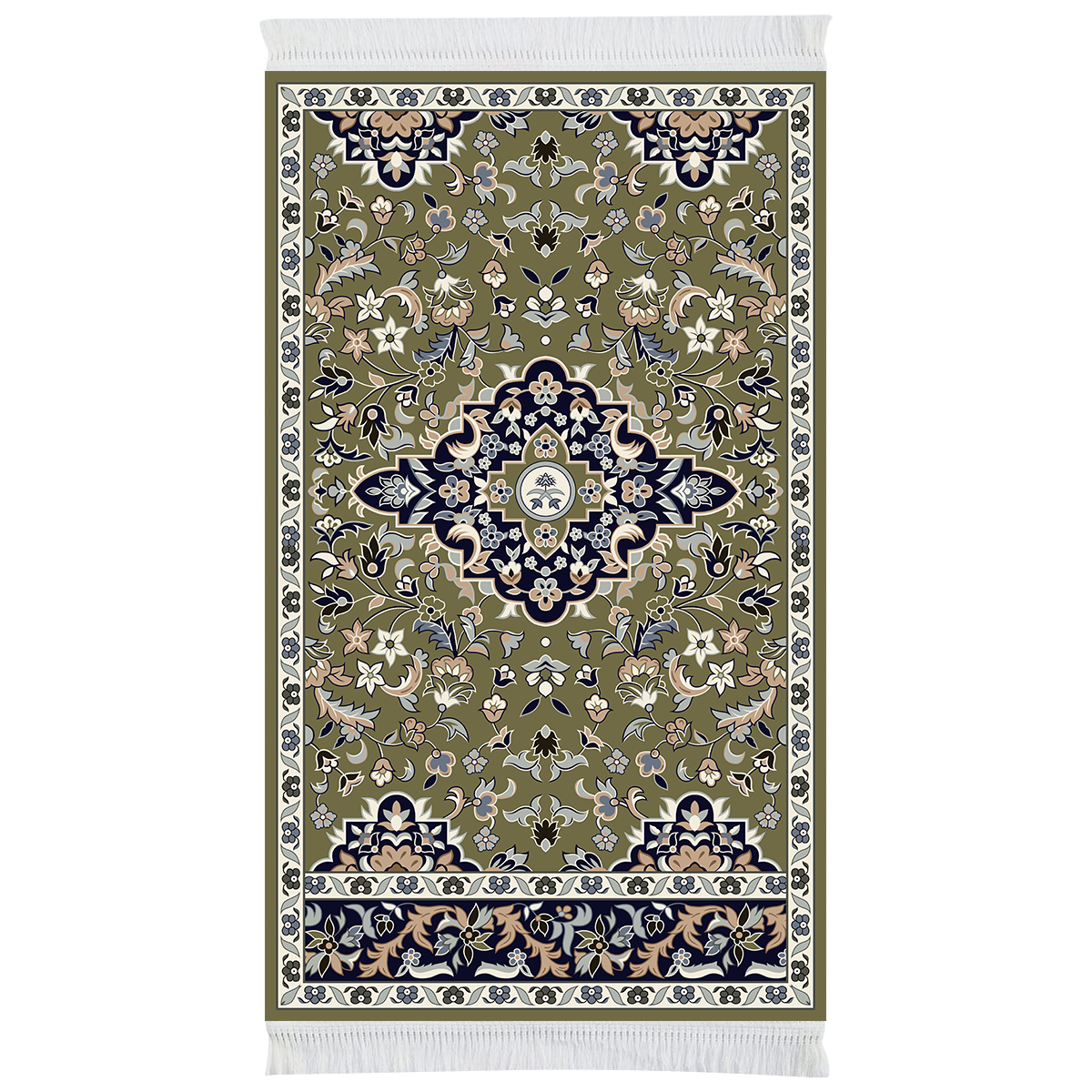 Masjid-e-Nabawi Mosque Padded Prayer Mat